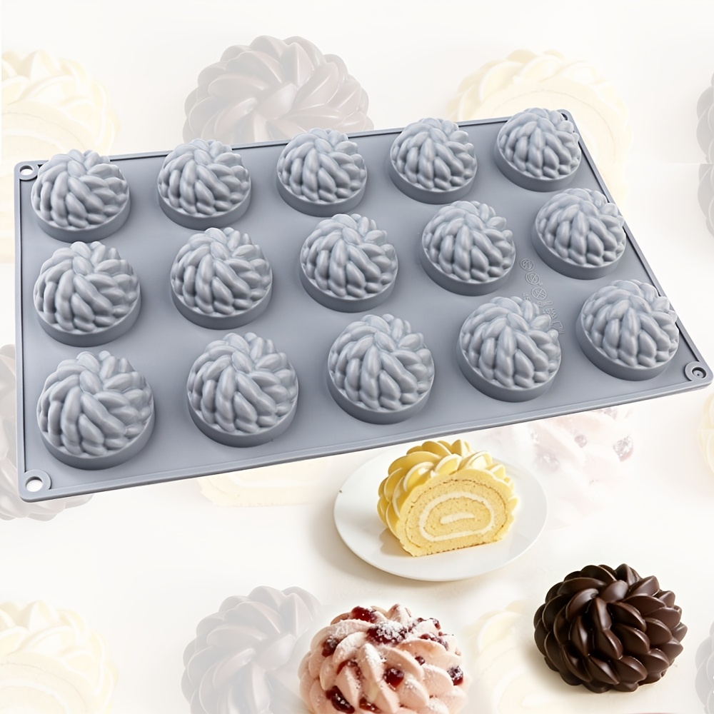 1個のケーキ型 サンタアナフローラル - 花の形をしたムース - Soap Making Diy Kit のレビューと価格