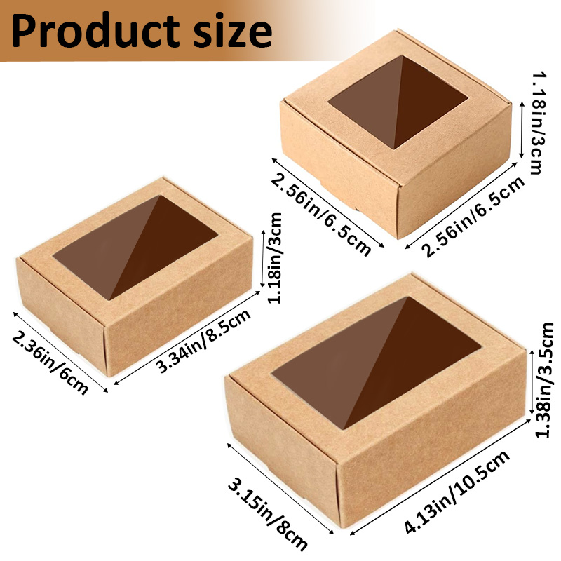 15/35/50個入り 自作石鹸用パッケージボックス、ミニギ - Soap Making Gifts のレビューと価格
