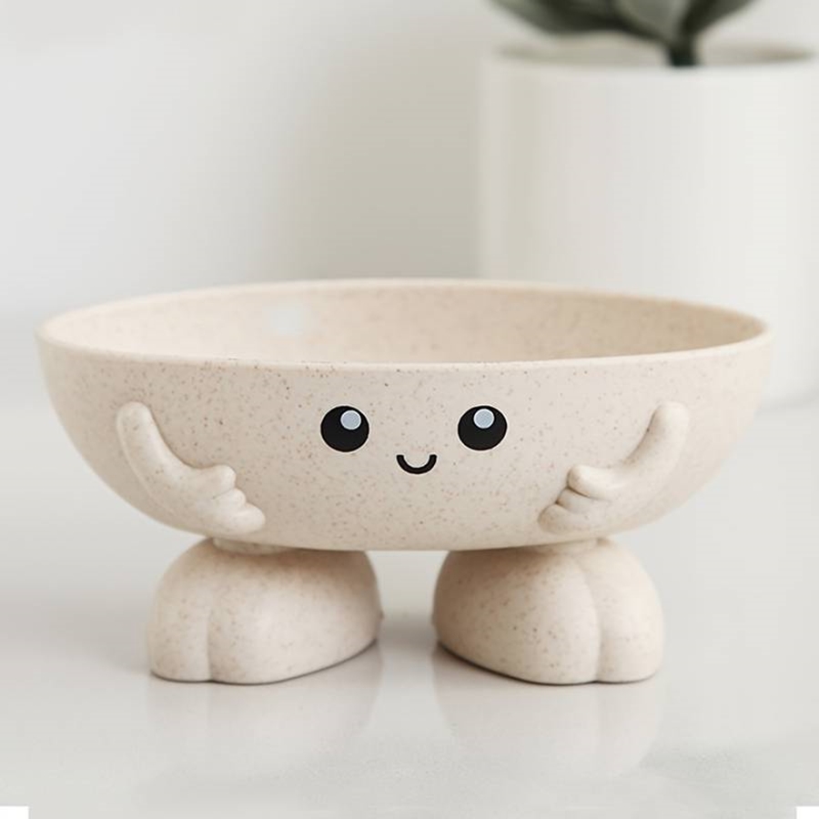 かわいい人形笑顔の石鹸置き浴室排水トレイキッチンシンクスポン - Soap Making Diy Kit のレビューと価格